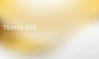 Shimmering Vector Gradient Grainy Texture in Yellow White and Gold Palette