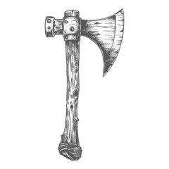 ax images using Old engraving style body black color only