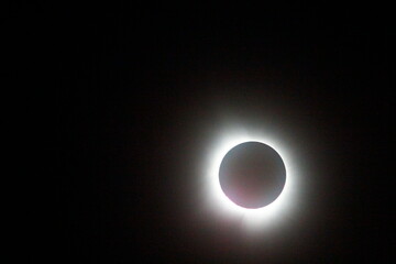 Total Solar Eclipse, Seen From Dublin, Ohio, April 8, 2024