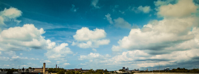Walnut Creek, Ohio Panorama in Summer