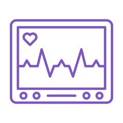 Heart Rate Monitor Icon