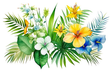PNG Flower plant leaf inflorescence - obrazy, fototapety, plakaty