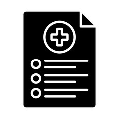 Obraz premium Medical Prescription Icon