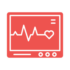 Heart Monitoring Icon