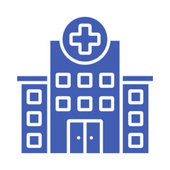 Fototapeta premium Hospital Icon