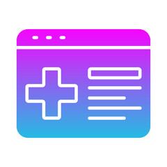 Fototapeta premium Browser Icon