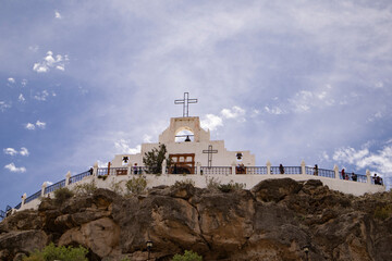 iglesia del Santo Madero en el pueblo magico de Parras de la Fuente, Coahuila, Mexico