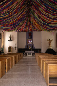 iglesia dentro de la vinicola de casa madero en Parras de la fuente Coahuila, Mexico
