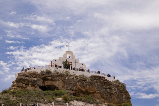 iglesia del Santo Madero en el pueblo magico de Parras de la Fuente, Coahuila, Mexico
