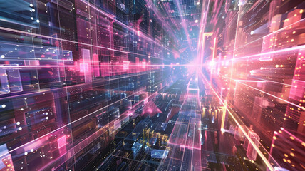  Virtual network of spatial images