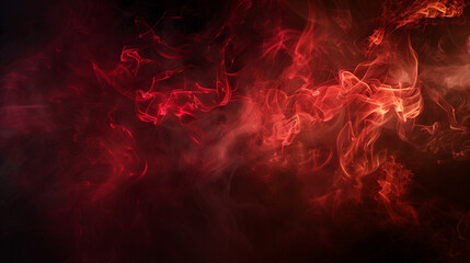 Abstract Smoke In Dark Background
