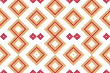 Ikat Fabric Paisley Embroidery Background. Ikat Damask Geometric Ethnic Oriental Pattern traditional.aztec Style Abstract Vector illustration.design for Texture,fabric,clothing,wrapping,sarong.