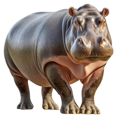 PNG  Hippopotamus wildlife animal mammal - obrazy, fototapety, plakaty