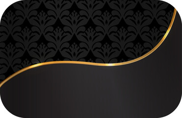 Vip card black, great design for any purposes. Luxury background.