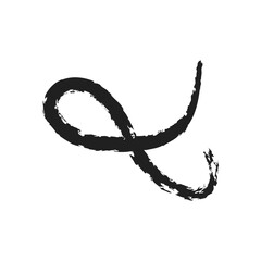 A strikethrough underlines. Brush stroke markers collection. Vector illustration of crossed scribble lines isolated on white background. swirls and scribbled shapes, arrows, squiggles.