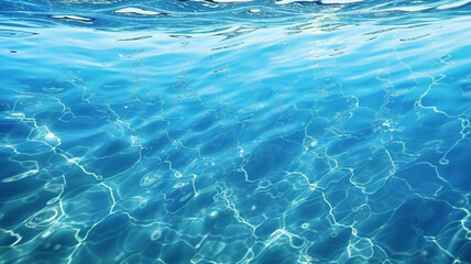 Obraz premium Water surface reflecting sunlight