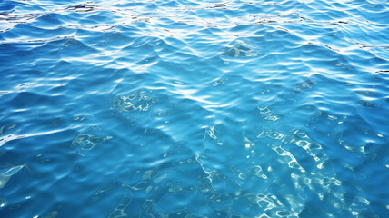 Fototapeta premium Water surface reflecting sunlight