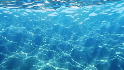 Obraz premium Water surface reflecting sunlight