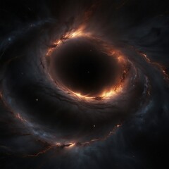big Black hole in the space