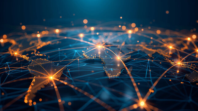 Seamless connections between financial networks in a global economy,