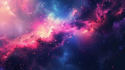 Fototapeta premium Abstract background modern and futuristic full color