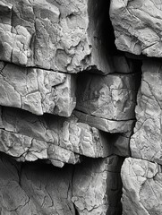 Minimalist composition of desert rocks with dramatic lighting.