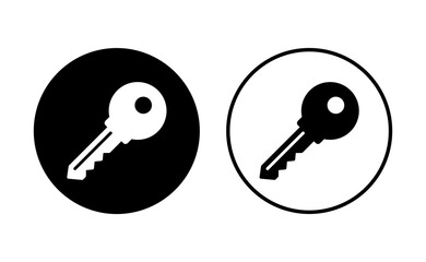 Key icon set. Key vector icon. Key symbol