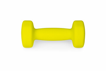 small dumbbell isolated - 785829595