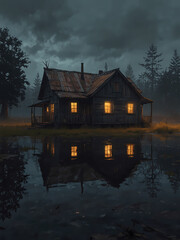 Obraz premium House in the Moor