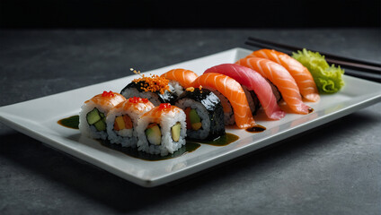 Image of authentic Japanese sushi 35