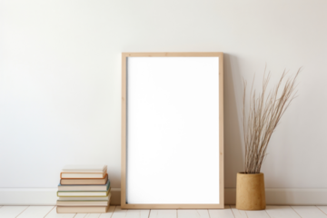 Picture frame png transparent mockup, wall decoration