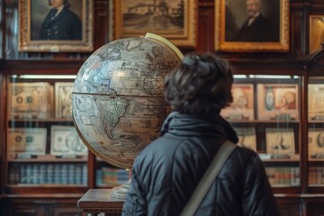 Fototapeta premium Documentary feature on how historical asset boosters have shaped current economic landscapes, educational and expansive