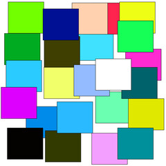 abstract background with squares