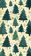 Obraz premium closeup pattern trees snow cute vast forest modern attire tranquil sitting rand joyous trumpets sheet
