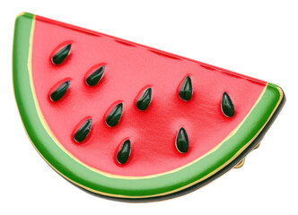 PNG Brooch of watermelon produce fruit plant - obrazy, fototapety, plakaty