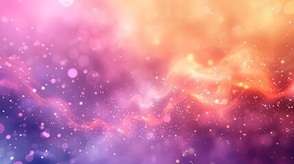  "Vibrant Pink Yellow Lilac Gradient Blurred Background: Heavenly Abstraction"