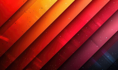 Red, black and tan color gradient background with diagonal stripes of different colors, each representing the mood or tone of your video content.  Created with Ai - obrazy, fototapety, plakaty