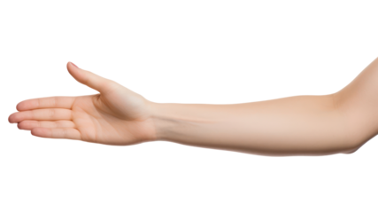 PNG  Female hand finger adult white background