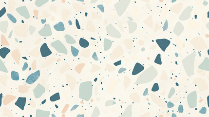 High quality Terrazzo marble flooring seamless texture. Concrete wall with multi colored stones...