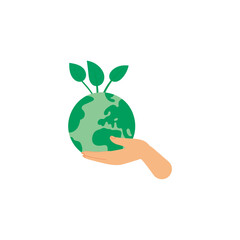 vector element save earth national earth day illustration