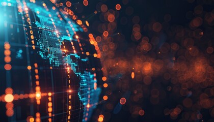 "Digital Connectivity: Global Networks in Binary Code"