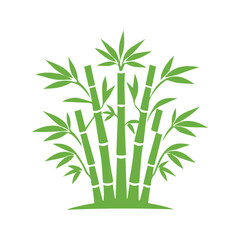 Bamboo with Leaves