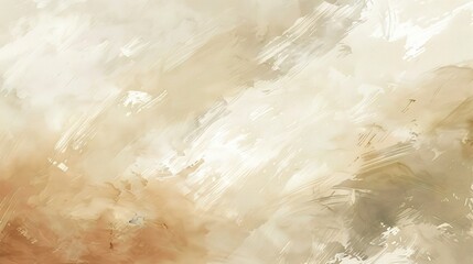Soft abstract brush strokes in warm earth tones, representing comfort and protection. 