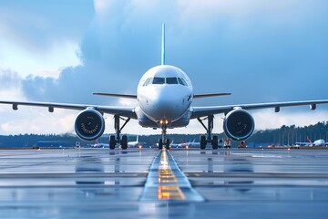 Trade journal feature on the statistical challenges of yield management in the airline industry, indepth and industryspecific - obrazy, fototapety, plakaty