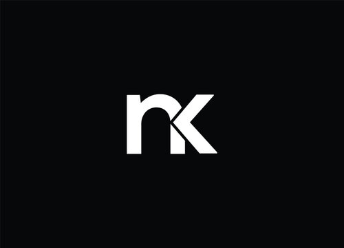 NK  creative logo design and abstract logo