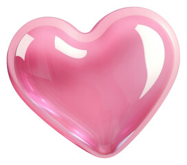 PNG Heart jewelry pink accessories - obrazy, fototapety, plakaty