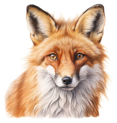 Obraz premium PNG Fox drawing mammal animal