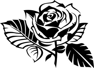 rose, flower, vector, tattoo, illustration, design, art, floral, decoration, pattern, black, nature, love, plant, animal, logo, drawing, silhouette, symbol, vintage, tribal, ornament, element, style, 