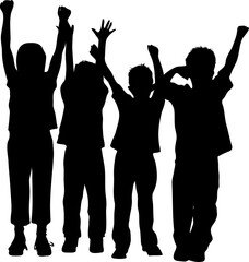 silhouette, woman, people, vector, couple, black, illustration, business, person, boy, dance, love, men, child, family, body, standing, outline, holding, businessman