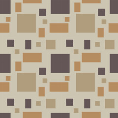 Square vector ilustration seamless patern.Great for textile,fabric,wrapping paper,and any print.